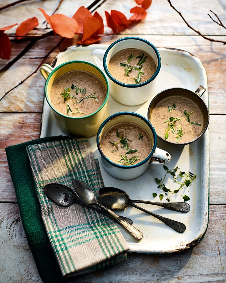 Cream of mushroom soup