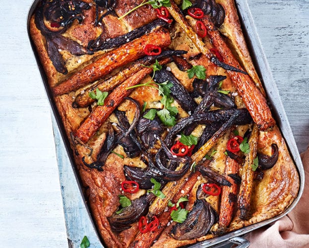vegetarian toad in the hole