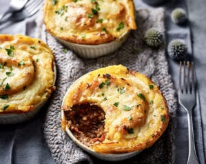 Haggis shepherd's pie