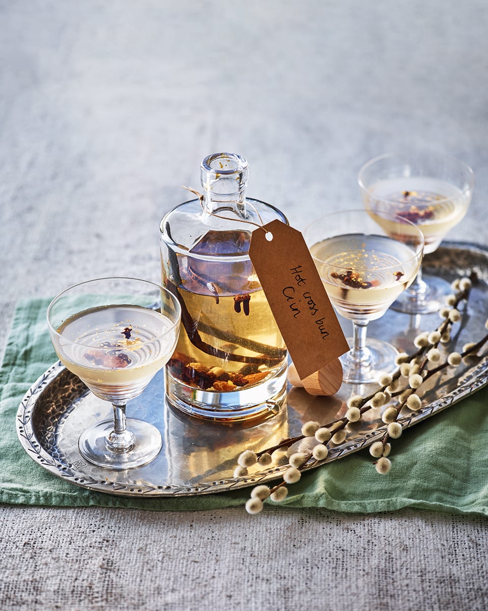 Hot cross bun spiced gin - delicious. magazine