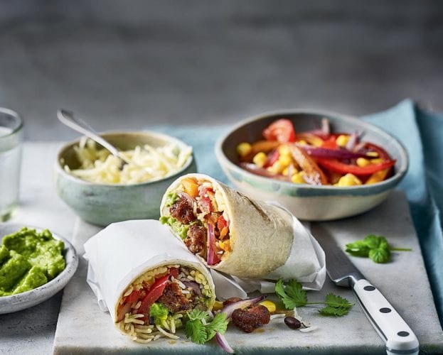Sausage burritos