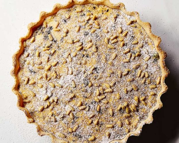 Sweet ricotta tart