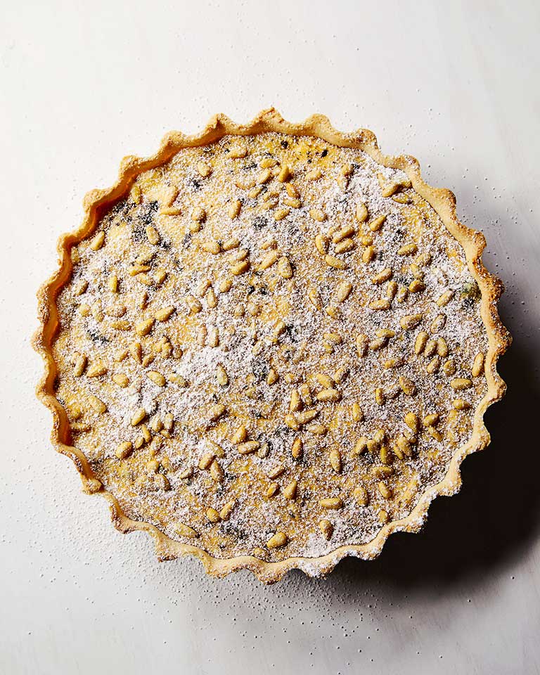 Sweet ricotta tart