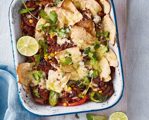 Taco traybake