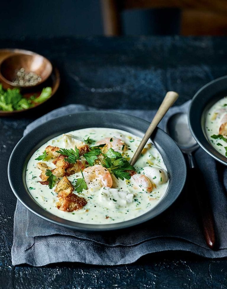 Seafood chowder