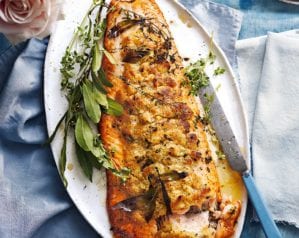 roast salmon