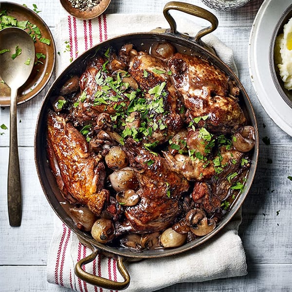 Perfect coq au vin