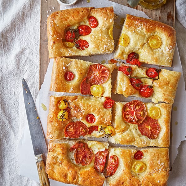 Tomato focaccia