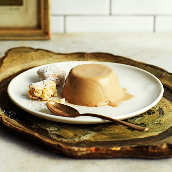 Coffee pannacotta