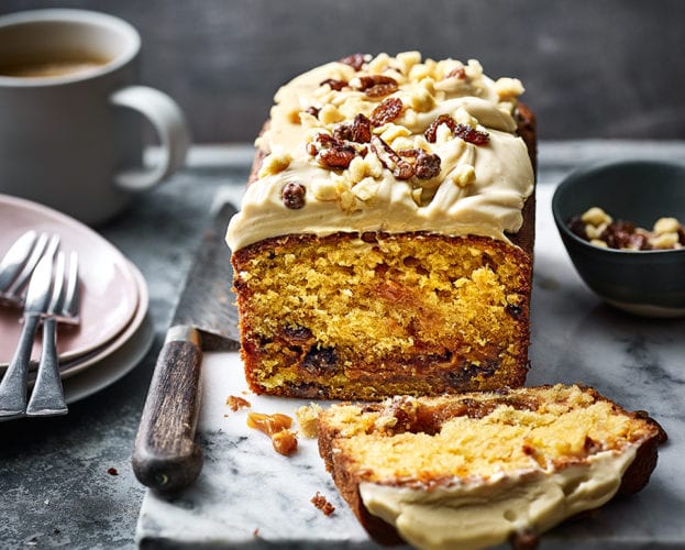 Salted caramel loaf cake