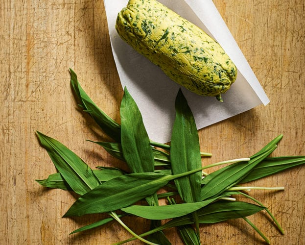 Wild garlic butter