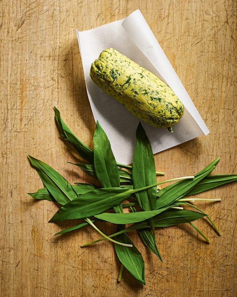 Wild garlic butter