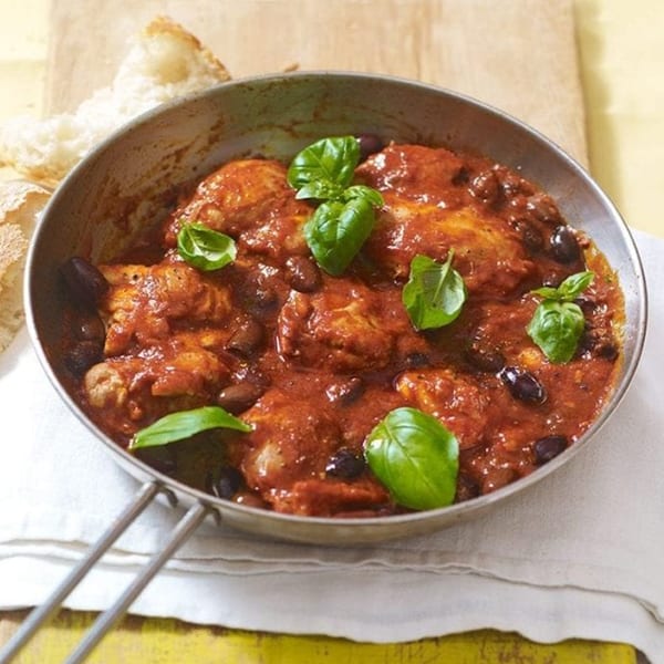 One pot chicken cacciatore