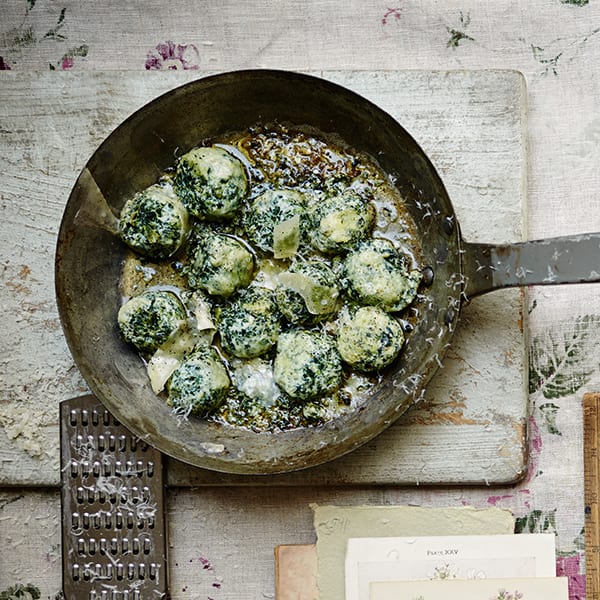 Spinach gnudi