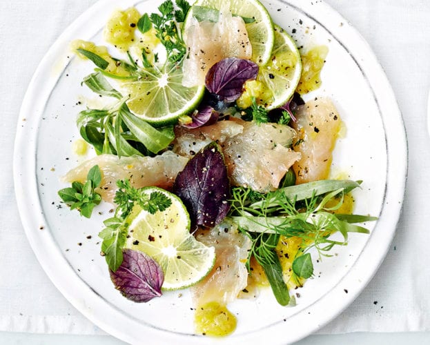 citrus-cured fish