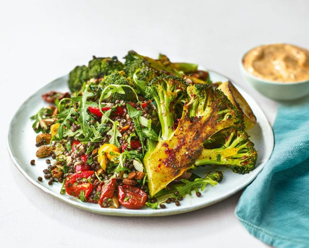 charred broccoli steaks
