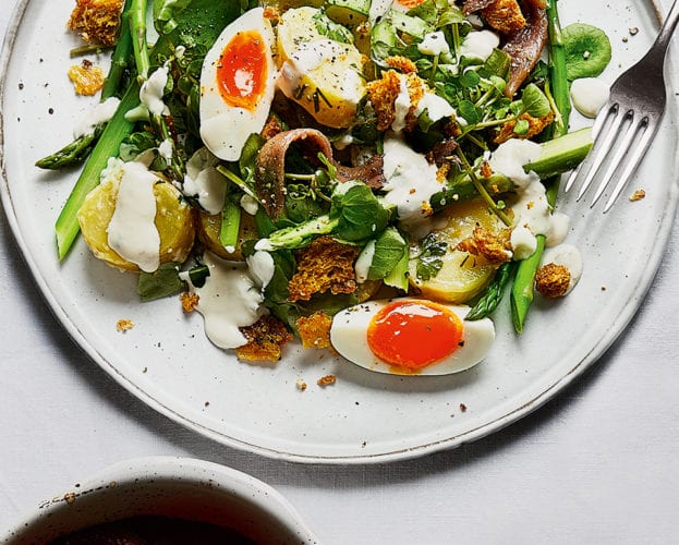 potato caesar salad