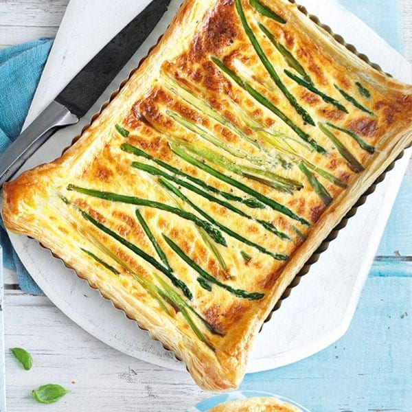 Asparagus tart