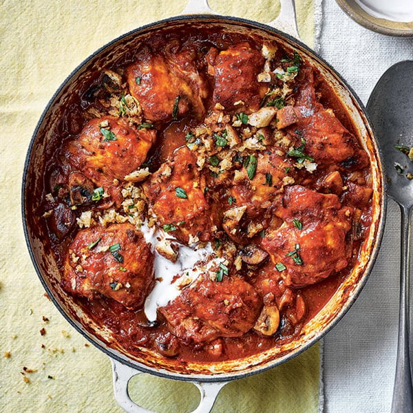 Creamy chicken chasseur