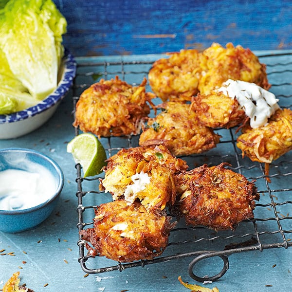 Carrot fritters