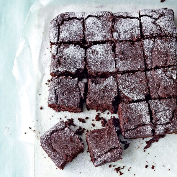 Healthier chocolate brownies