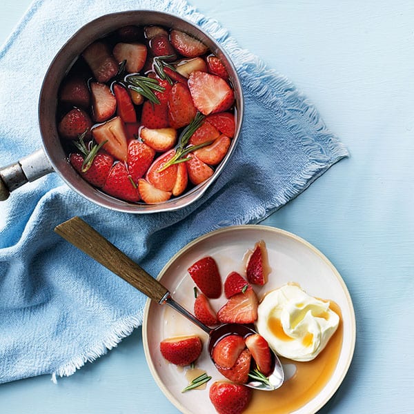 Marsala strawberries