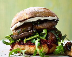 portobello mushroom burger