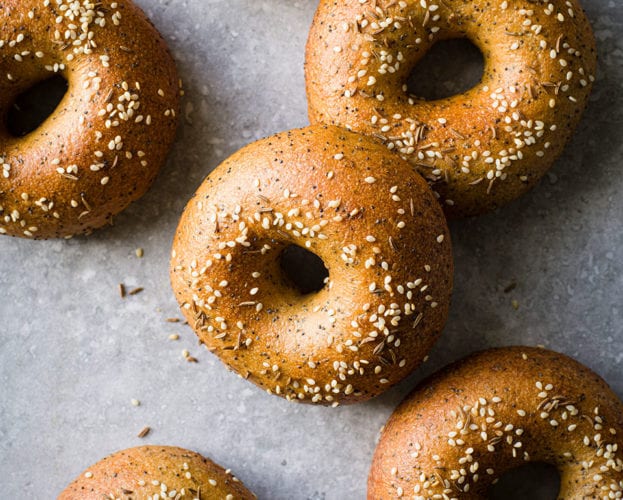 Easy homemade bagels