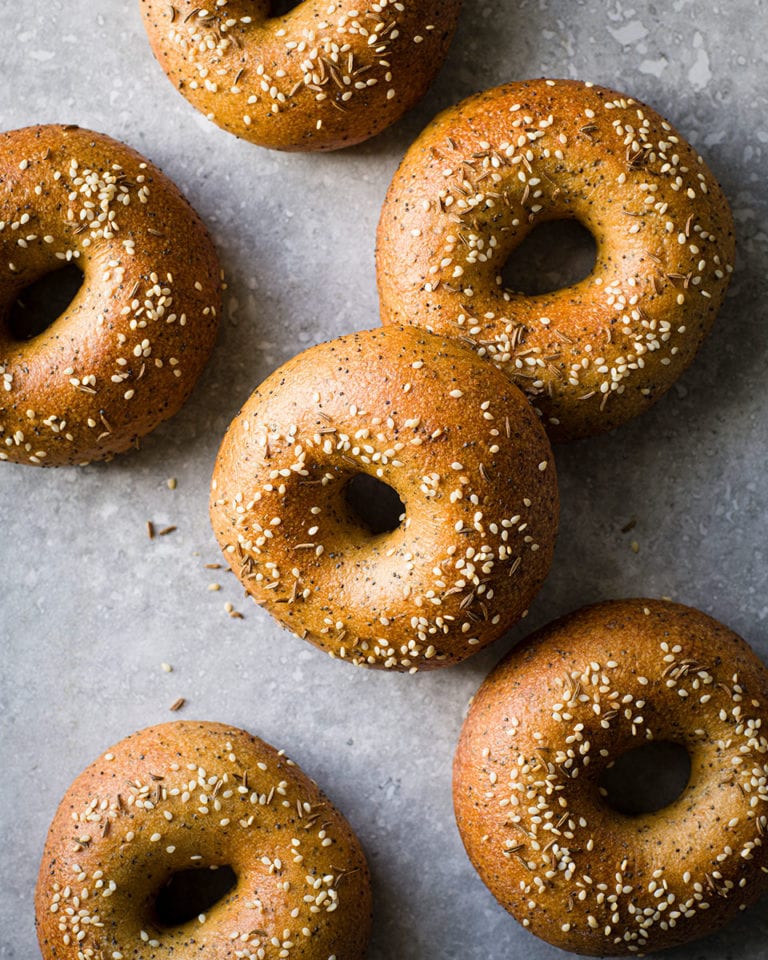 Easy homemade bagels