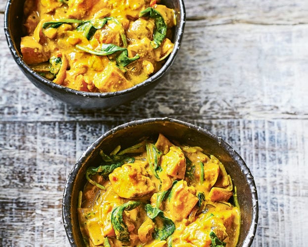peanut butter sweet potato curry