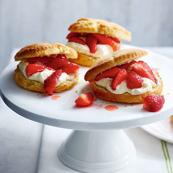 Buttermilk strawberry shortcake