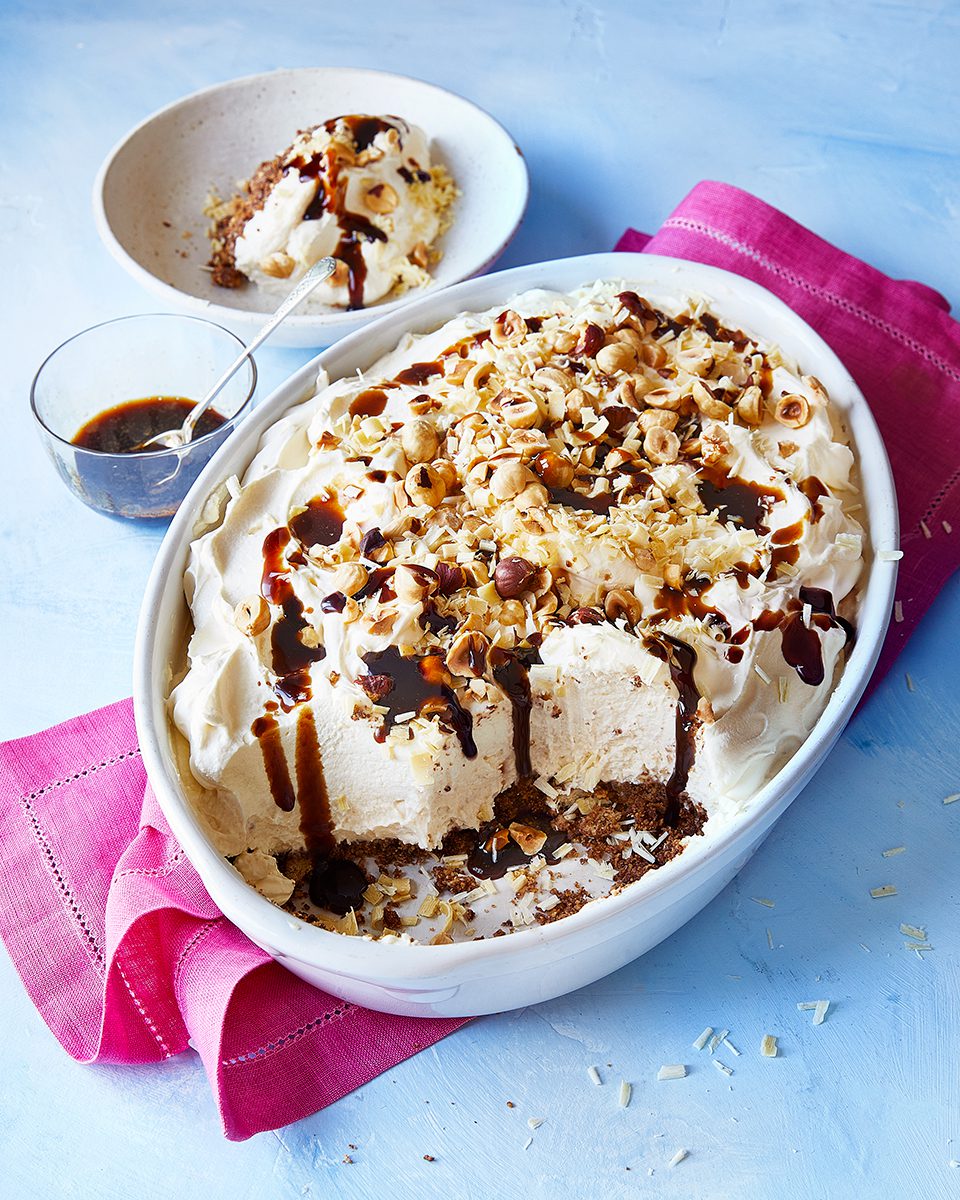 Hazelnut tiramisu cheesecake delicious. magazine