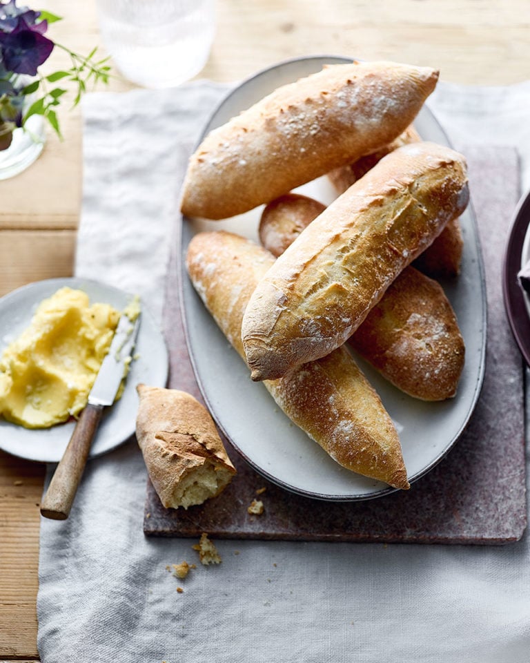 Richard Bertinet's mini baguettes - delicious. magazine