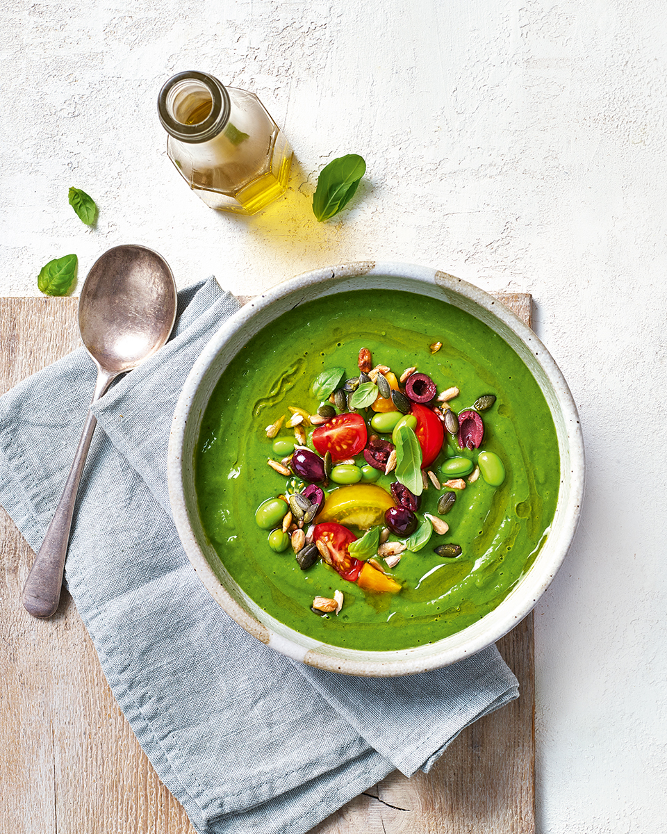 Chilled Herb And Greens Soup Delicious Magazine chilled-herb-and-greens-soup-delicious-magazine