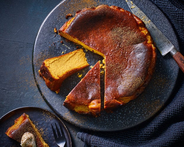 Pumpkin cheesecake