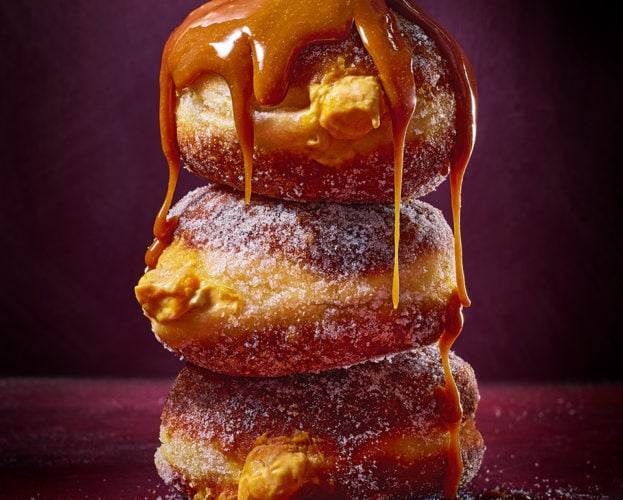 Pumpkin spiced doughnuts