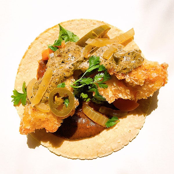 Chicken taco