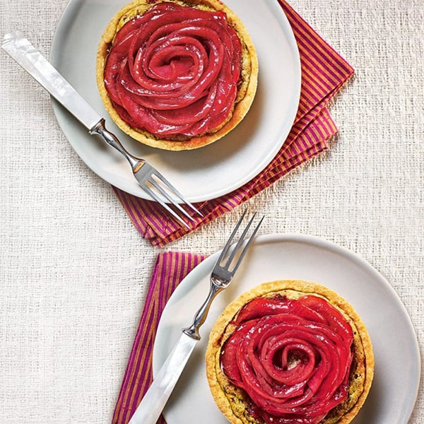 Apple rose tarts