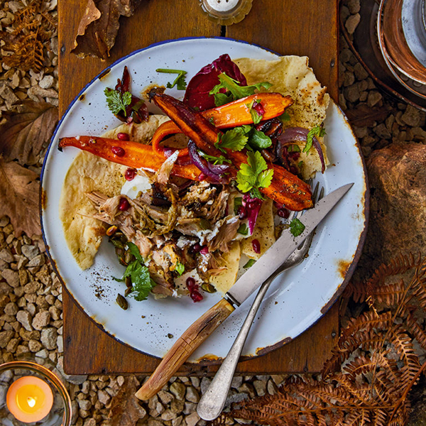 Za'atar flatbread