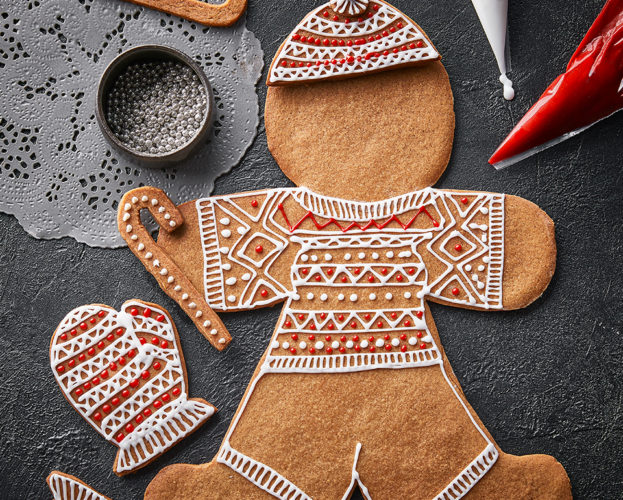 Giant gingerbread man