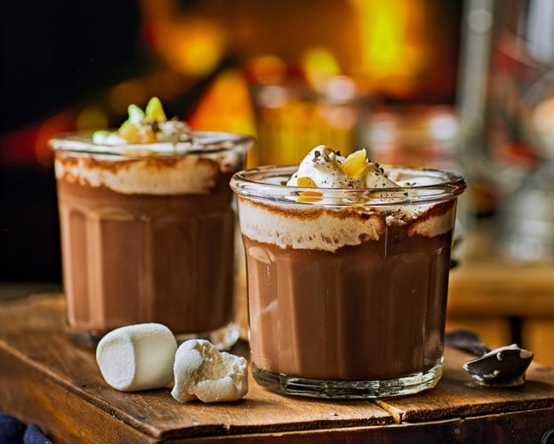 Gingerbread hot chocolate