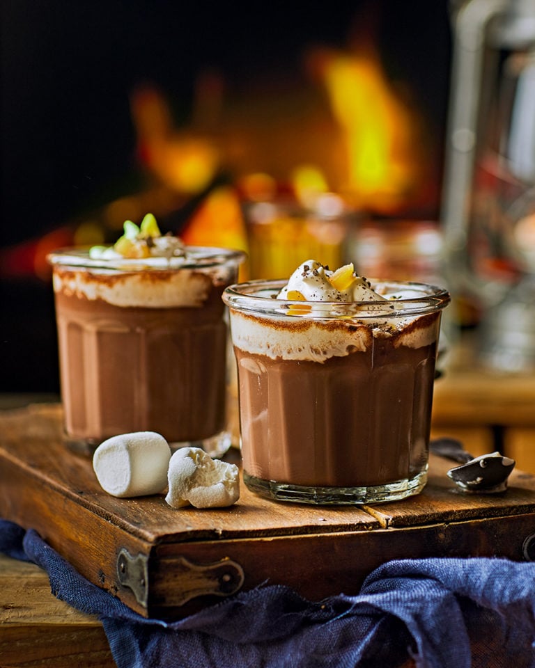 Gingerbread hot chocolate