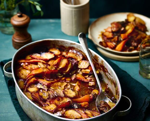 Lighter Lancashire hotpot