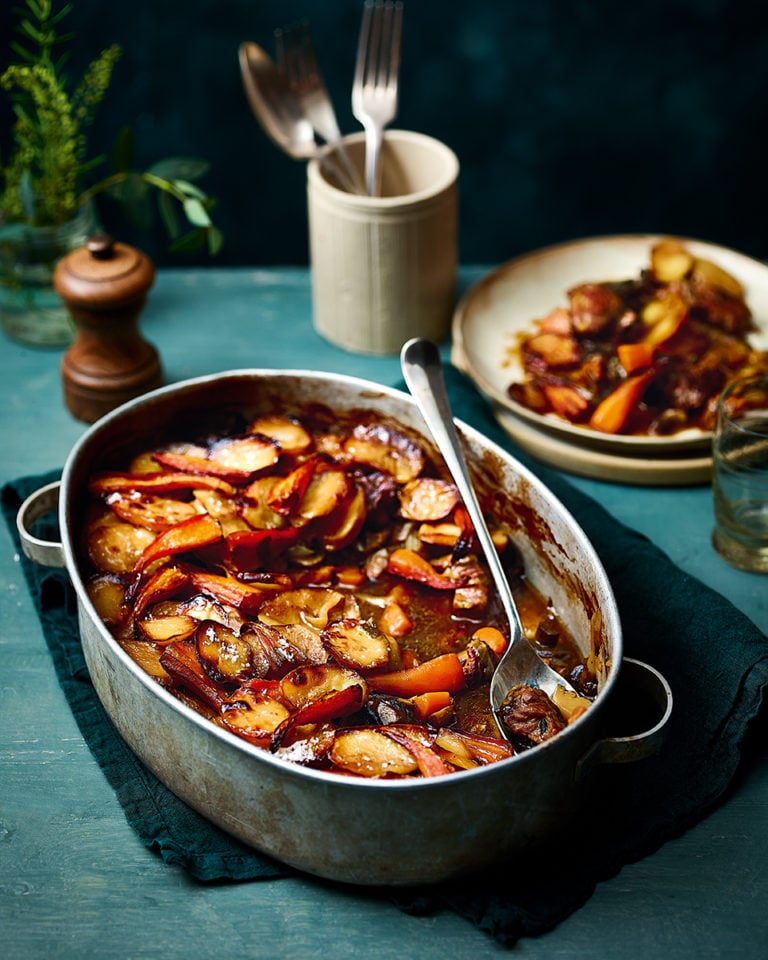 Lighter Lancashire hotpot