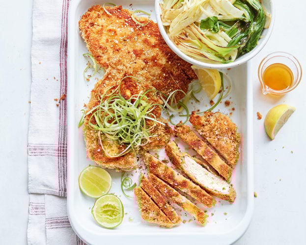 Five spice schnitzel