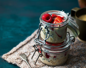 Vegan overnight oats