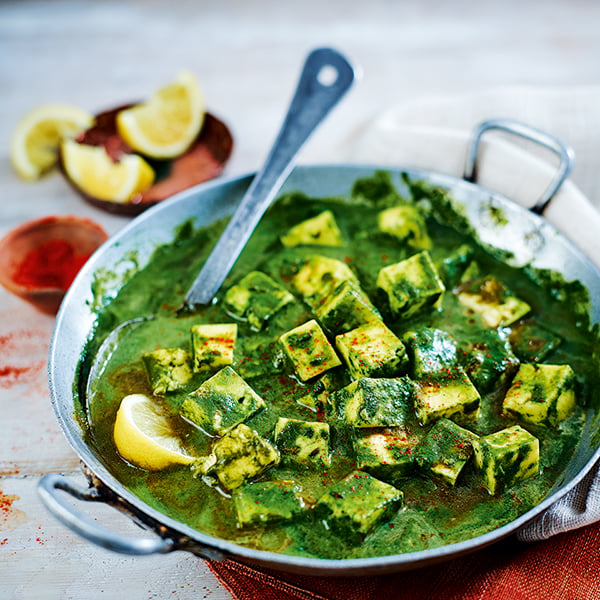 saag paneer curry