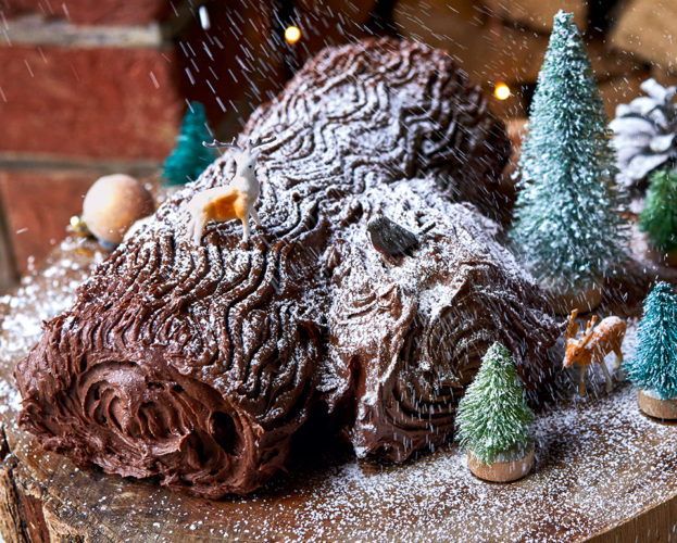 Baileys yule log