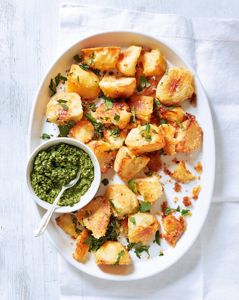 Ghee roast potatoes