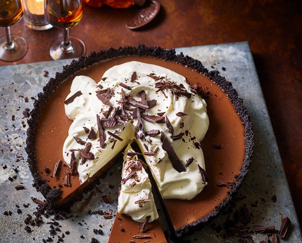 Terry’s Chocolate Orange cream pie